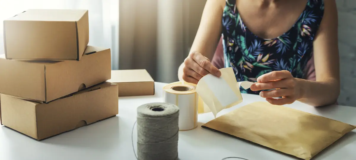 A real online business, run from a kitchen table